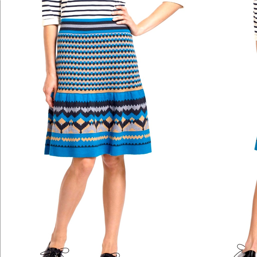 Anthropologie Mesa Sweater Skirt